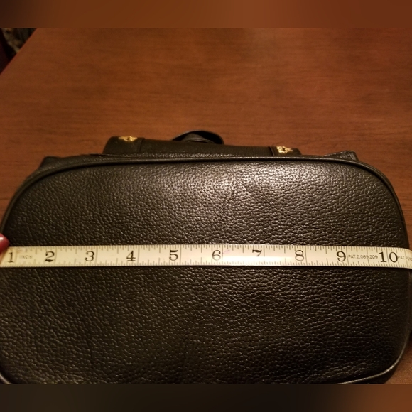 Authentic MCM Studded Black Leather Backpack in excellent used condition. - Picture 14 of 16